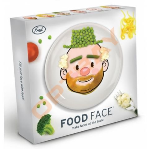 Тарелка-раскраска FOOD FACE