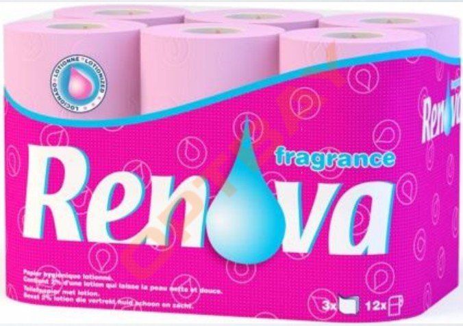 Туалетная бумага Renova Fragrance 12 рулонов